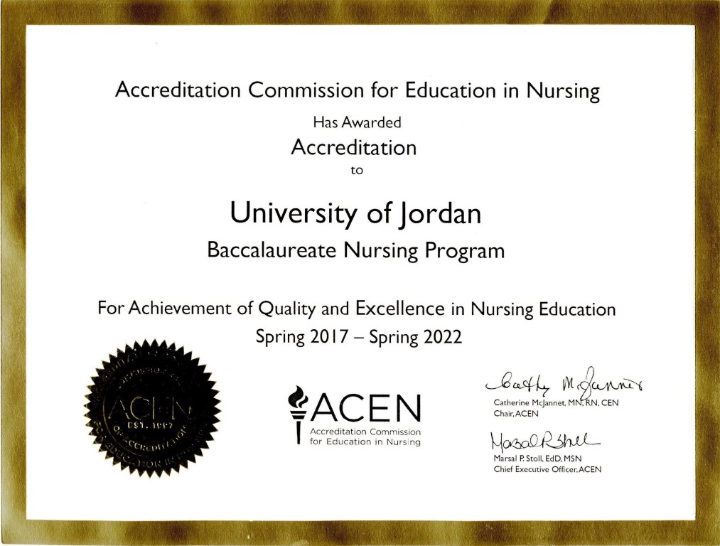 baccalaureate degree in nursing